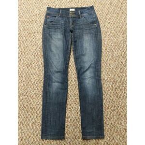Hudson Collin Flap Skinny Jeans Size 25 Medium Wash Excellent Condition 29x29